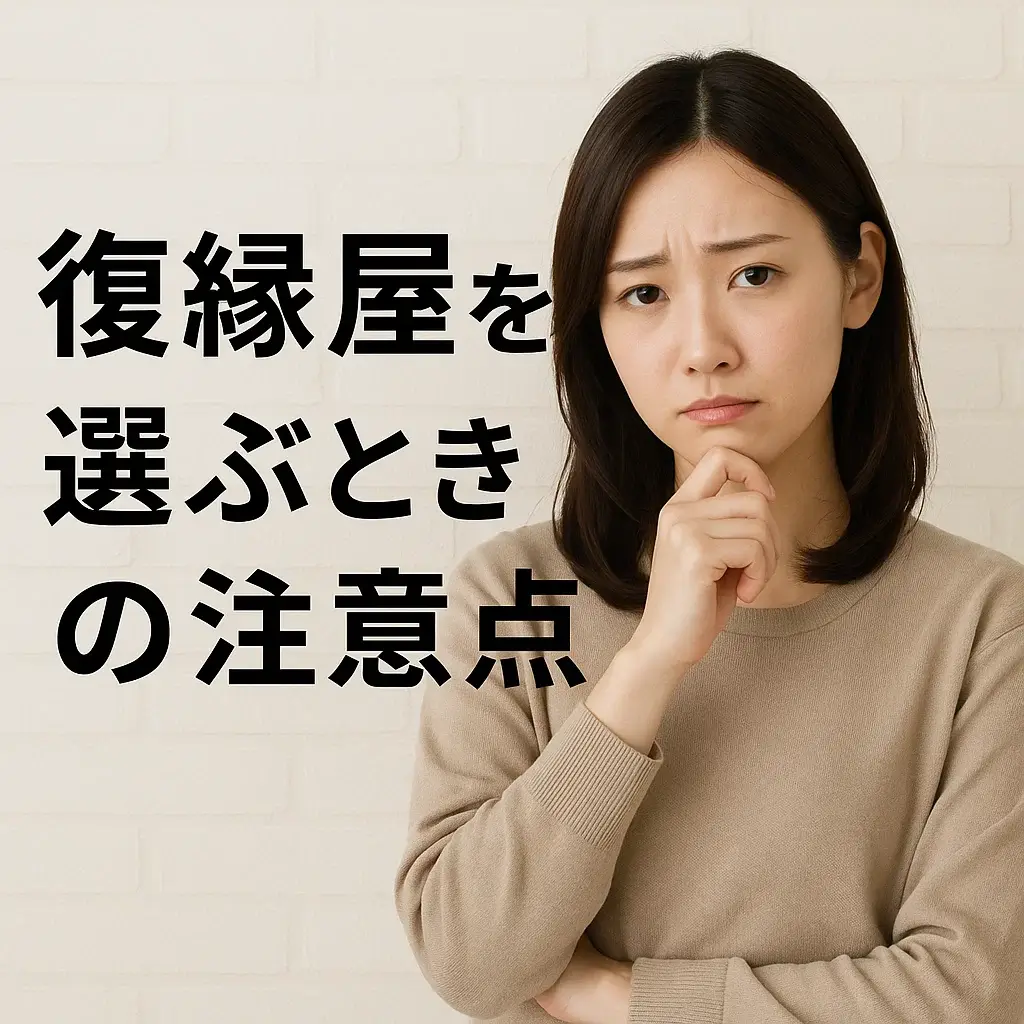 別れさせ屋がターゲットの状況を観察し次の行動を見極める場面のイラスト